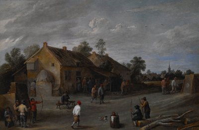 De Boogschutters door David Teniers the Younger